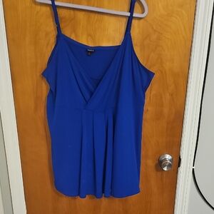 Express Vibrant Blue Camisole Top